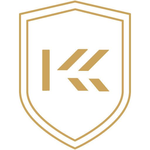 Katak Motors Symbol Logo in gold.